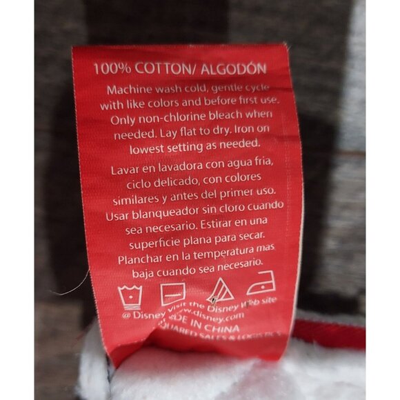 Oven Mitt Black & Red cotton fabric with Disney's classic Mickey Mouse - Picture 8 of 8